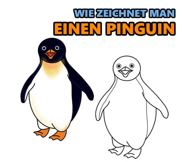 pinguin malen